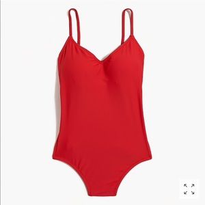 J Crew Scrunched Bottom Swimsuit